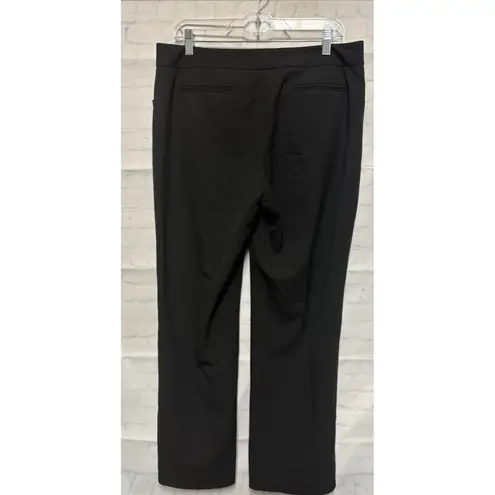 Tahari Arthur S Levine Lined Pants Slacks Trouser Black Career Business Size 10