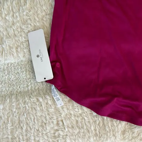 CRZ Yoga Rash Guard long sleeve Ted shirt, Color is Magenta Purple, Small, NWT