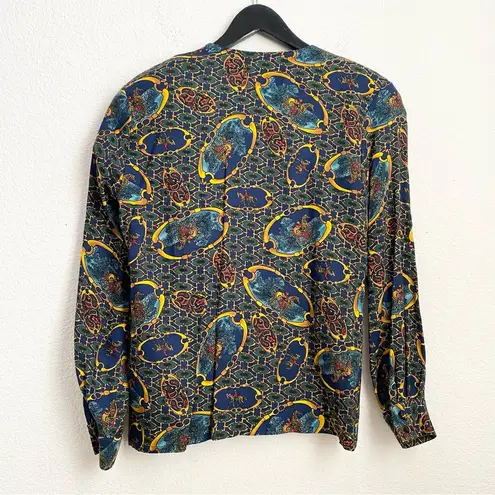 Pendleton Vintage Sophisticates Equestrian Horse-bit Long Sleeves Top Size 4 P