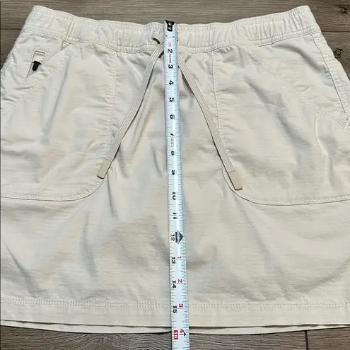 Title Nine Ripstop High Rise Scout Skirt Skort Tan Size Medium