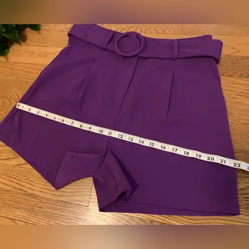 Boutique NWT Two piece dressy Short and blazer set purple size M