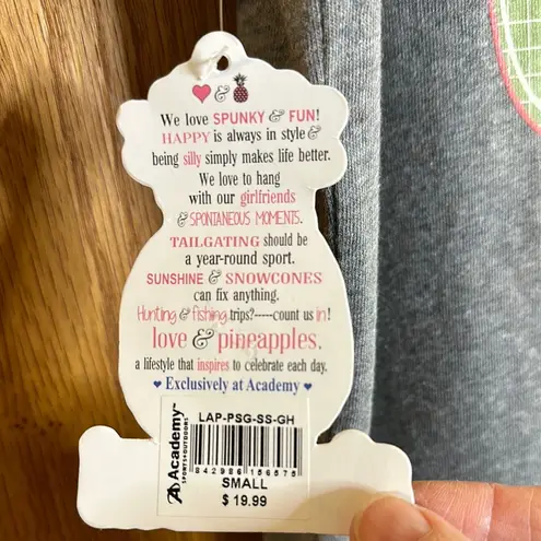 Love & Pineapples Gray Autumn T