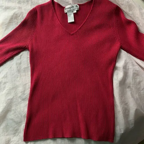 magenta sweater Red Size L
