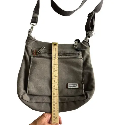 Travelon Anti-Theft Crossbody Bag With Adjustable Strap & Multiple Pockets - Gra