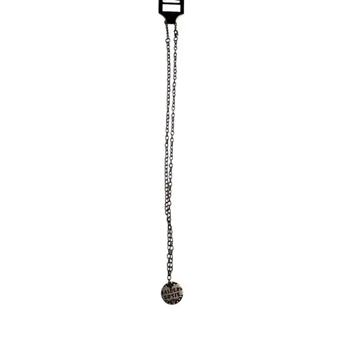 Handmade Las Vegas Raiders Cutie Pendant Necklace Black Silver Tone Fan Jewelry