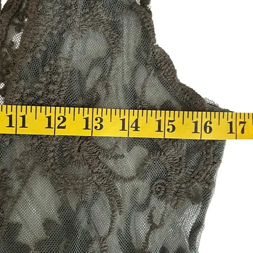 Woven Heart Womens Whimsigoth Lace Kimono Cardigan Size L Boho Festival Goth