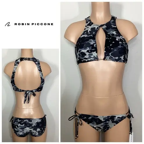 Robin Piccone New. camouflage bikini set. M-top/S-bottom. Retails. $189