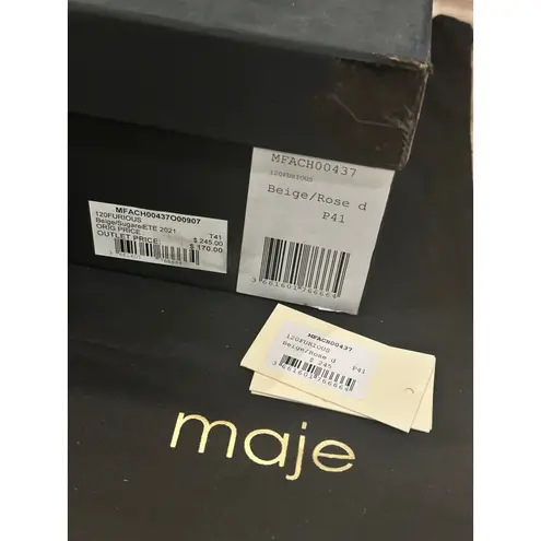 Maje NEW IN BOX Furious Fashion Sneakers size 41
