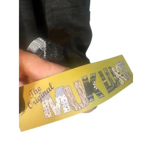 Muk Luks Gray Long Ruched Sleeve Soft Crew Neck Pullover Top Shirt Women Sz P3X