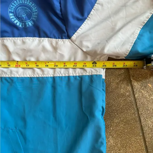 SISSTREVOLUTION XXL PACIFIC PARADISE WINDBREAKER JACKET RESPECT THE SEA BLUE