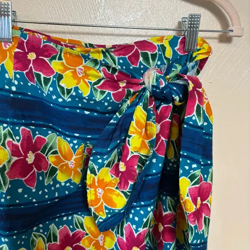 British Khaki Vintage Robert Lighton Wrap Skirt Set Sleeveless Button Up Top 6