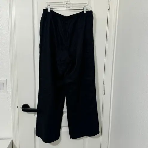 Reformation Olina Black Linen Pants Size M Size M