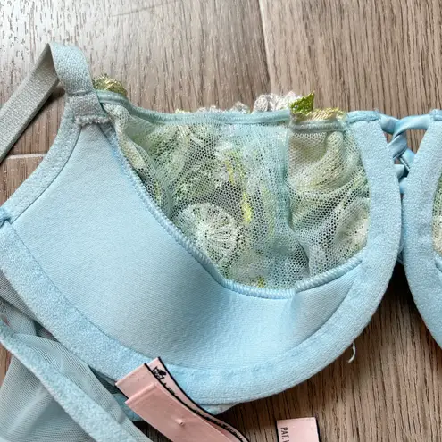 Victoria's Secret  Lightly-Lined Lemon Embroidery Demi Bra Size 32C NWOT - Image 7
