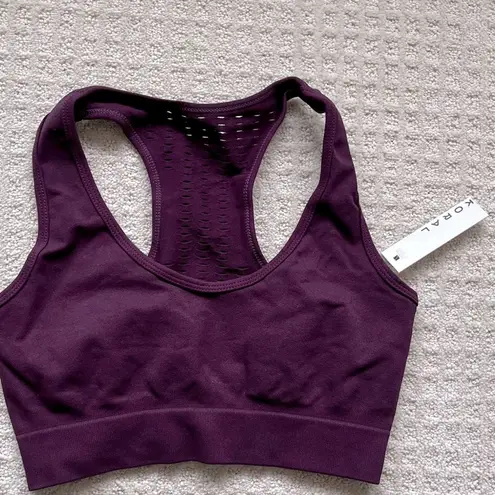 Koral  Daisy Seamless Sports Bra NWT Small