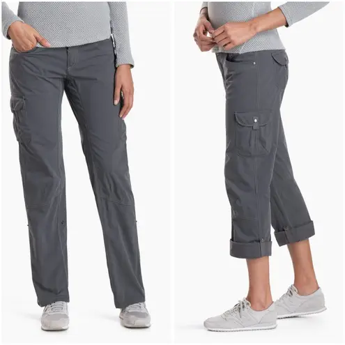 Kuhl  Women's Splash Roll Up Pants in Shadow Gray Size 8 thumbnail 2