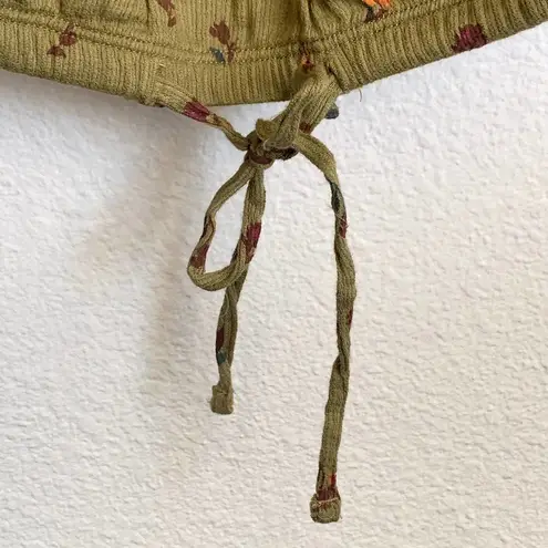 prAna NWT Little Palm Tie Cami in Sweet Grass Meadow