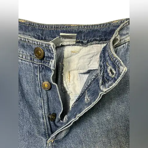 Newport News Vintage 90’s Y2k Cargo Paper Bag Utility Tie Adjustable Barrel Wide Jeans Sz6