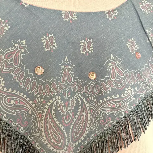 None Funky Fringe Crewneck