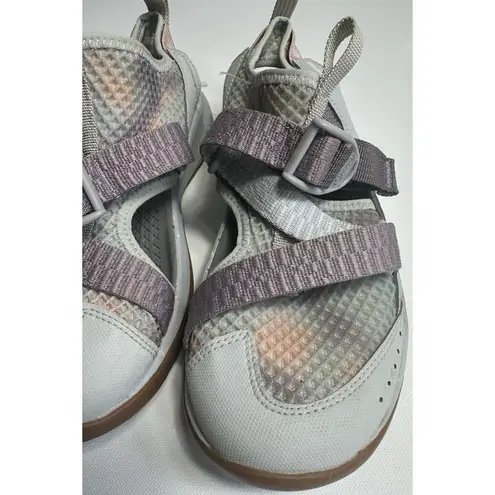 Chacos Chaco Chillos Sport Sandals Water Shoes Gray Lilac Mesh Slip On Women's 6