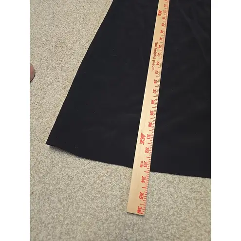 Alexander Wang Black Long Sleeve Mini Dress Size 0 V-Neck Back Elegant Chain