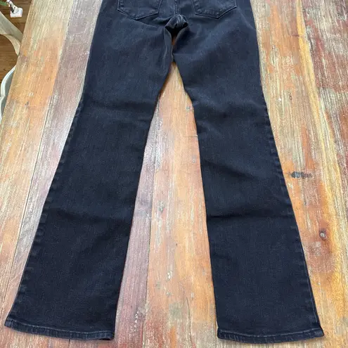 Old Navy  Mid-Rise Kicker Boot-Cut Jeans in Black, Size 4 Grunge