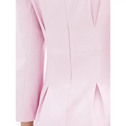 Tibi Lace-Up Crepe Midi Dress Purple Lilac Size 8