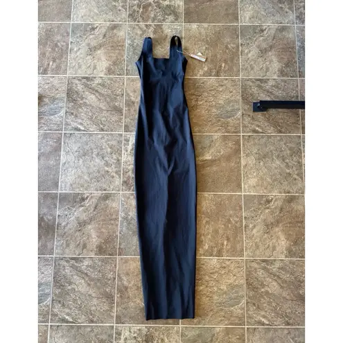 SKIMS Body Long Slip Dress Onyx Size XS