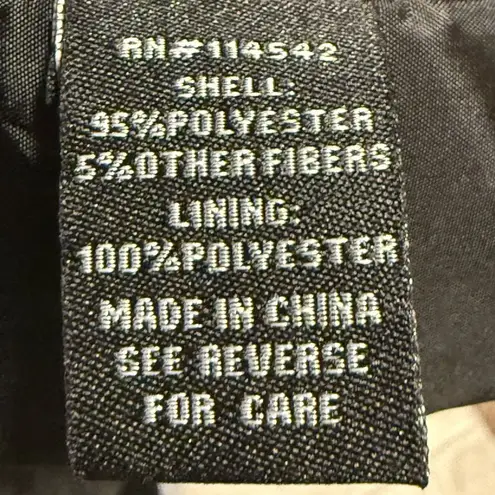 JOUJOU Double Breasted Long Sleeve Winter Pea Coat Jacket Size XL Black