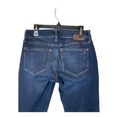 Mavi Blue Dark Wash Denim Alexa Mid Rise Skinny Jeans Size 25