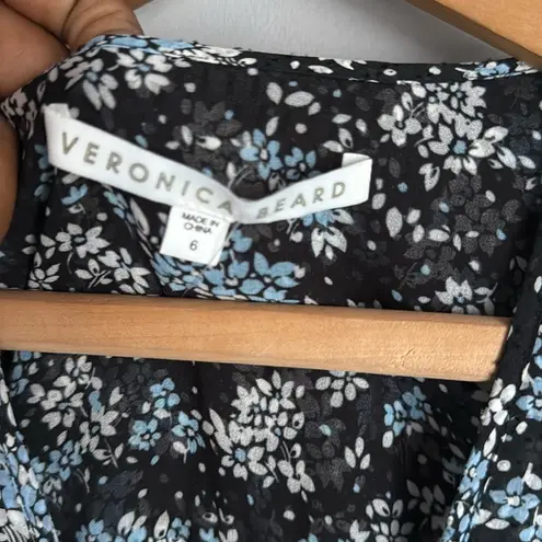 Veronica Beard Sean floral jacquard silk minidress 6