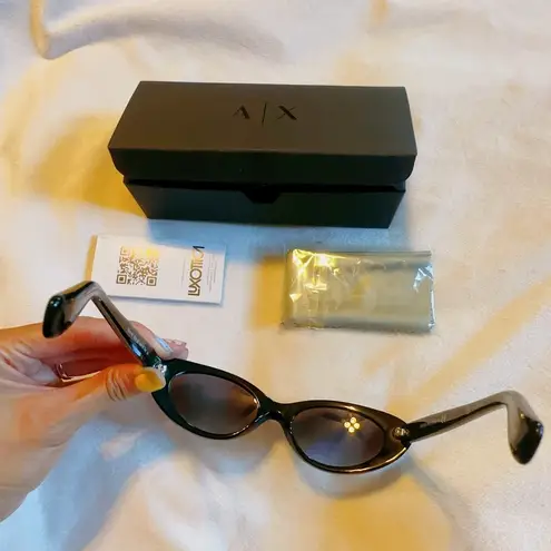 Emporio Armani sunglasses EA4143 Purple Havana frame gradient Lens NIB