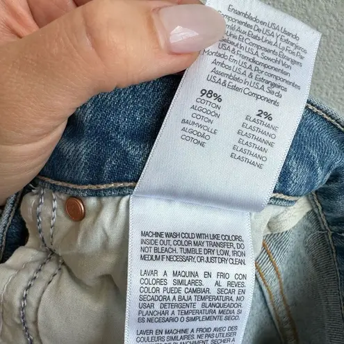 MOTHER Denim MOTHER SUPERIOR The Insider Crop Step Fray Jeans We Are Castaways Size 25 Patch