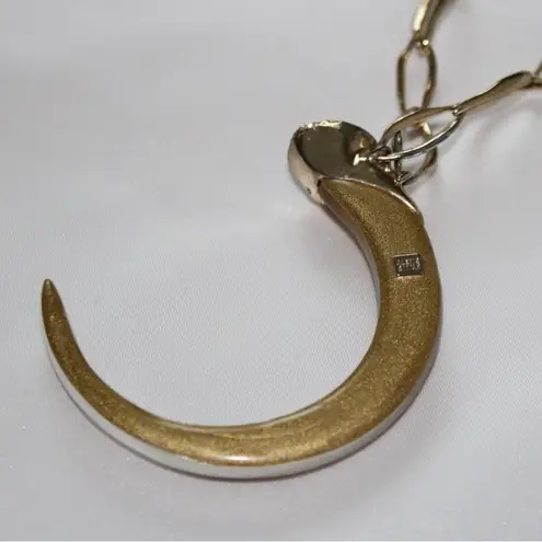 Alexis Bittar Embellished Tusk Necklace