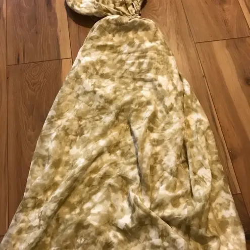 Faithfull the Brand Celina Midi Dress - Tie Dye Stone