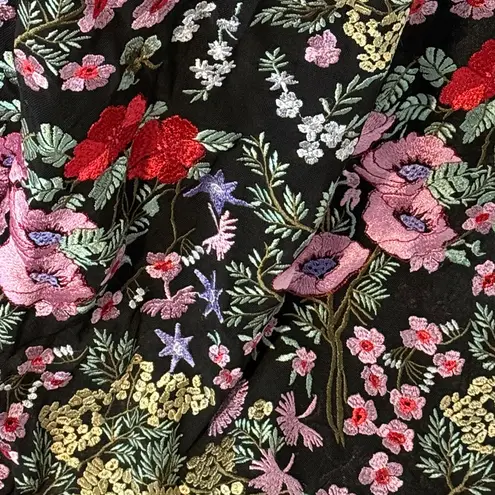 Dress the Population Black Label Maxi Dress Ava Floral-Embroidered Gown Size XL - Image 8