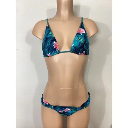 REEF New. tropical bikini set. S-top/L-bottom