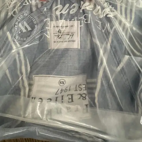 Frank & Eileen NWT Hunter Classic Linen Shirtdress Size XS