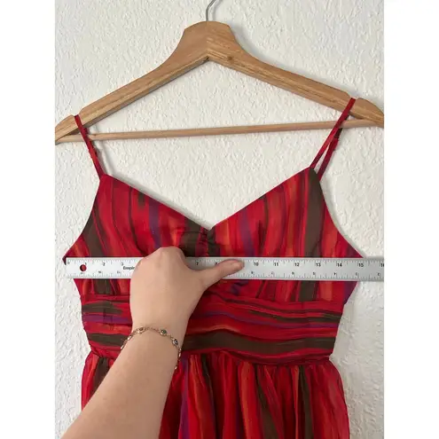 Commense Boho Printed Cami Midi Dress Size XS NWT