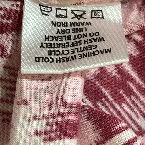 Tuckernuck Poppy Ikat Mini Salty Paloma Coverup size Small Pink