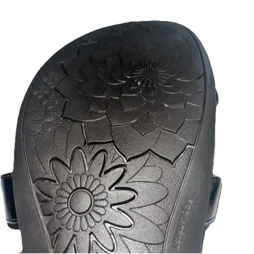 Vionic Brown Amber Tortoise Strappy Sandals Adjustable Orthopedic Woman's Size 8