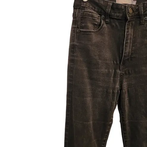 Just USA Black Dark Wash Denim Casual Classic High Rise Bootcut Jeans Size 4