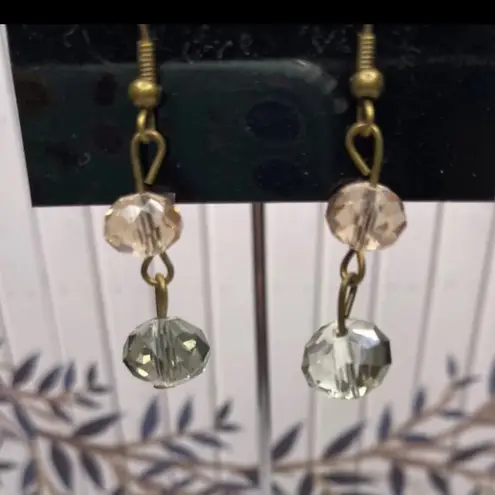 None NEW Beaded Tear Drop Earrings