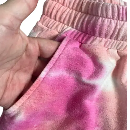 Kittenish Juicy couture tie dye shorts SIZE SMALL PINK