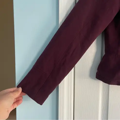 7th Avenue New York And Company Maroon Blazer Size 10 Red