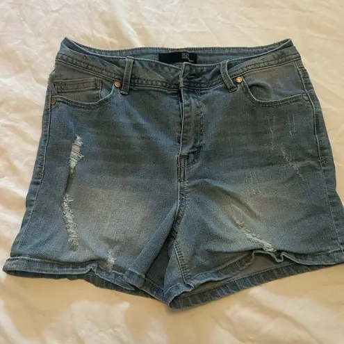 1822 Denim Lani Heritage High Rise Rolled Shorts