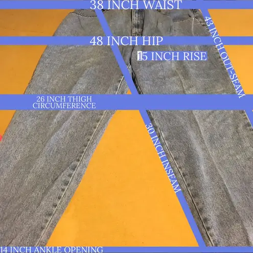 Zana Di VINTAGE 1990'S HIGH WAIST CORSET ANKLE BLACK VELOUR ACCENT JEANS (20)