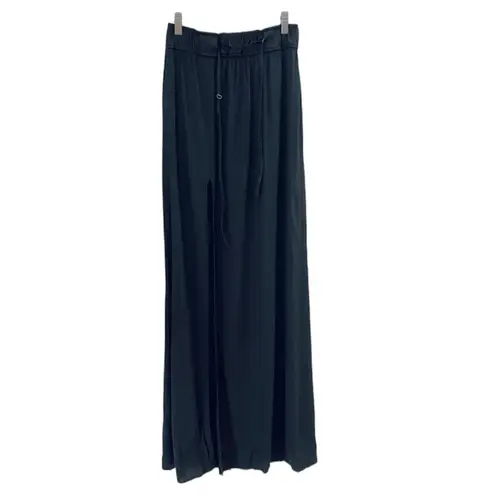 Helmut Lang leather band maxi skirt NEW