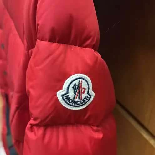 Moncler Red  jacket - Image 4