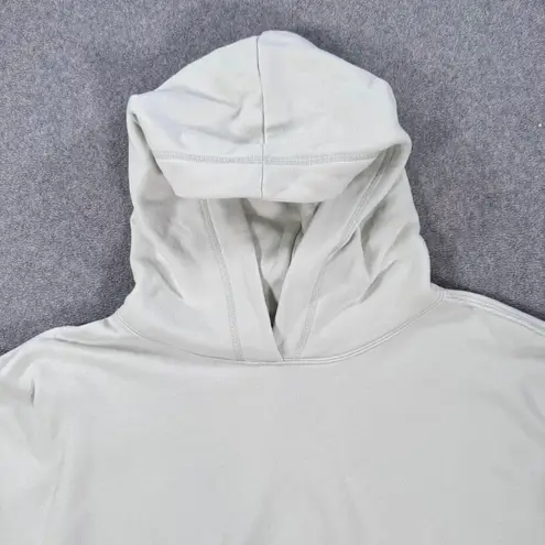 Savage Fenty Cropped Hoodie Sweatshirt Womens Large Light Green Cozy Lounge