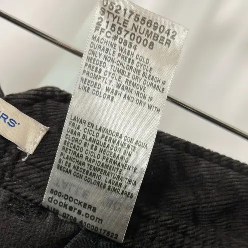 Dockers  Size 16 Short Corduroy Chino Straight Leg Pants Retro Fall Winter - Image 6